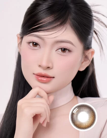 사이더 브라운 - 새로운 아이즈미의 원데이 브라운 렌즈